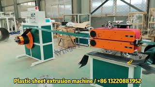 PP Plastic Sheet Making Extrusion Machine