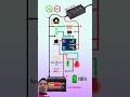 Smart 12V auto cut-off battery 🔋 charger circuit Battery charger Auto cut-off#automobile#shortvideo