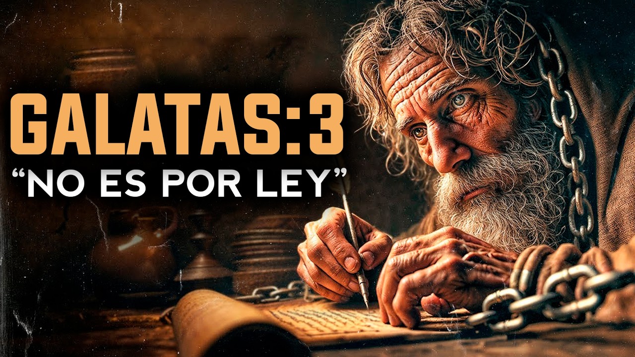 ¿Salvarse por la Ley? Pablo lo Destruye con la Verdad | Gálatas 3 Explicado 🔥✝️