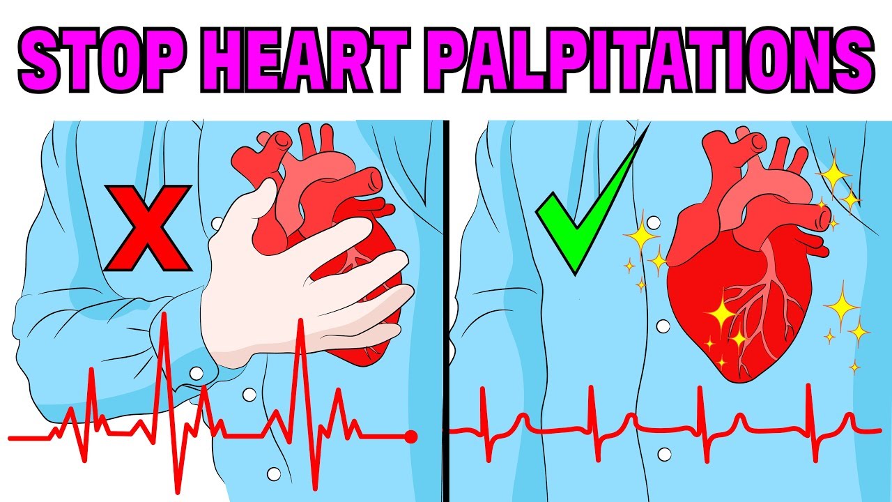 The 4 minute natural method to stop heart palpitations fast! - YouTube