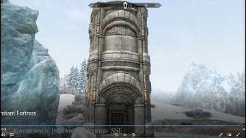 FC Kagrenacs Instant Fortress Skyrim/SSE - House/Travel Mod