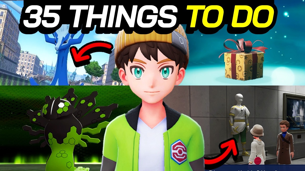 35 THINGS TO DO AFTER BEATING POKEMON LEGENDS ZA