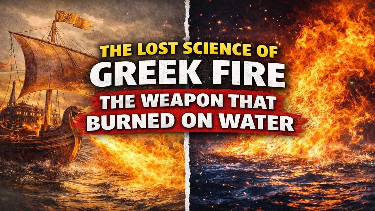 The Lost Science of Greek Fire: The Weapon That Burned on Water