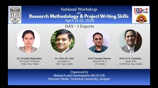 National Workshop on Research Methodology and Project Writing Skills