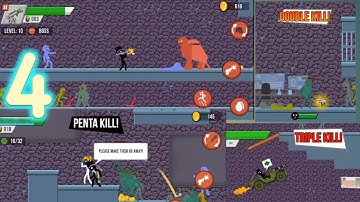 Stick Vs Zombies Mobile : Gameplay Part 4