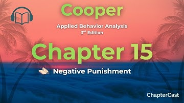 Negative Punishment Explained | ABA Chapter 15 (Cooper 3rd Edition) | BCBA & RBT Exam Prep