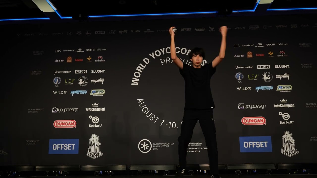 14th Place – Dexter Listavich – 1A Final Freestyle – World YoYo Contest 2025