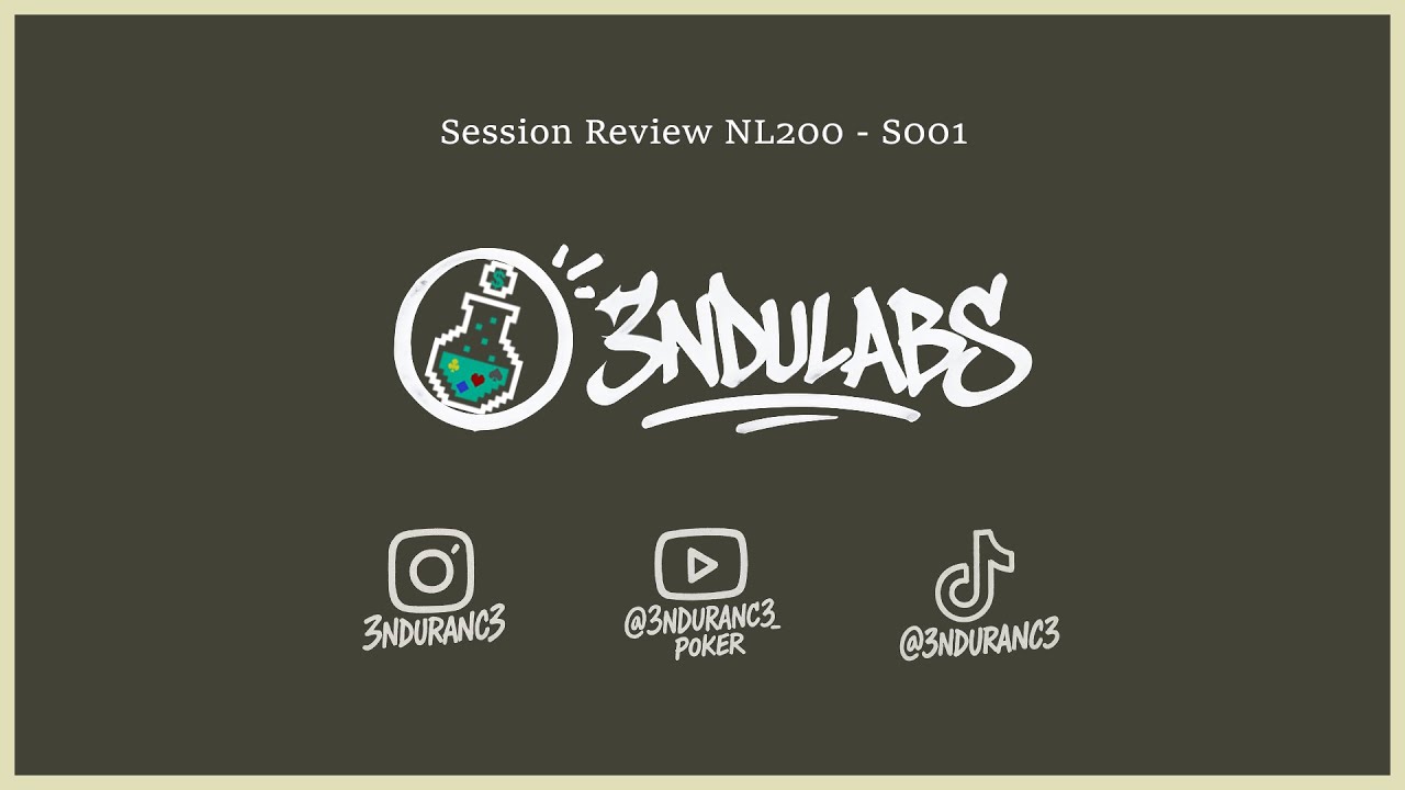 Brainlab Ep. 001 - Session Review with GTO Wizard AI - NL200 Rush ...