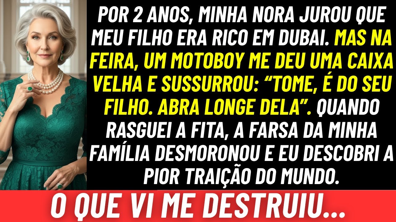 Minha nora jurou que ele estava em Dubai! Pacote na feira revelou o horror: Onde meu filho vive?...