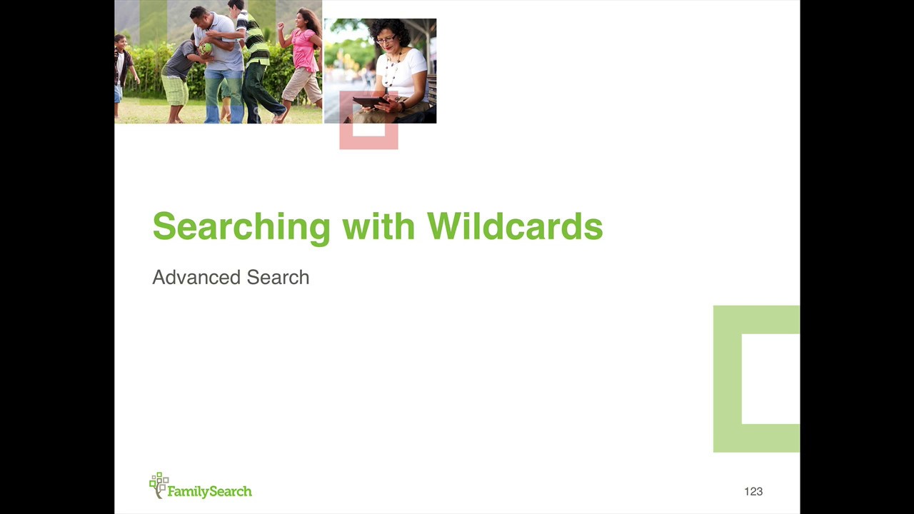  FamilySearch  Searching with Wildcards YouTube