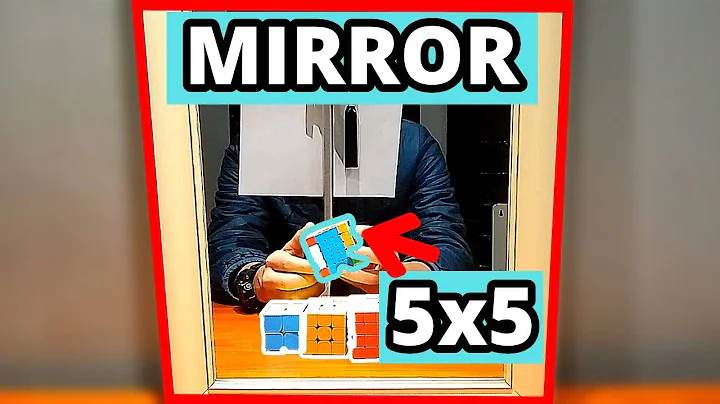 Solving a 2x2-5x5 while looking through a mirror?! (Rubik's Cube Challenge)