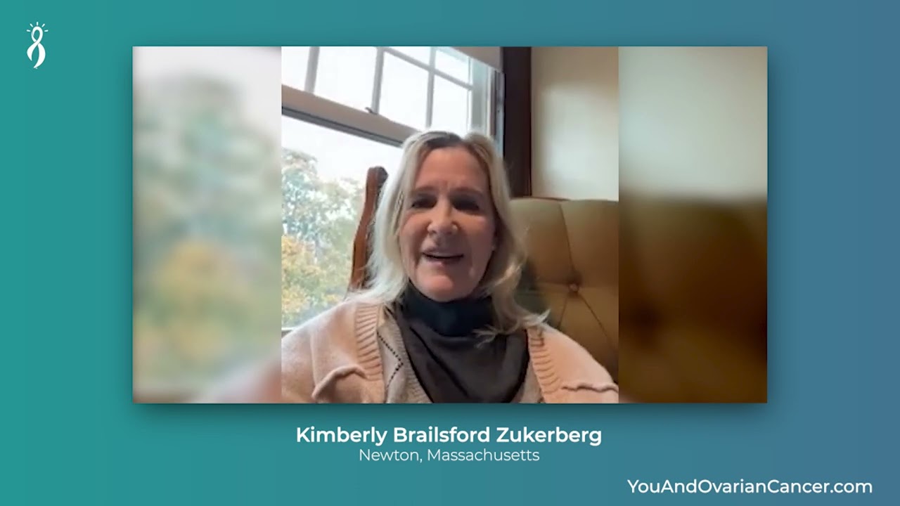 Kim's story: What was your overall experience during and after the ovarian cancer clinical trial?