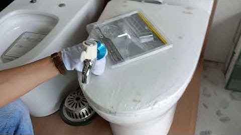 Review test nước vòi Caesar W027C gắn tường