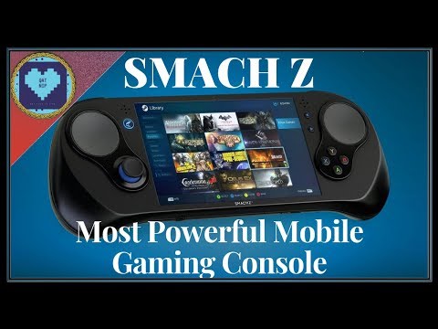 SMACH Z Handheld Gaming Console | Desktop Level Gaming like Never Before!