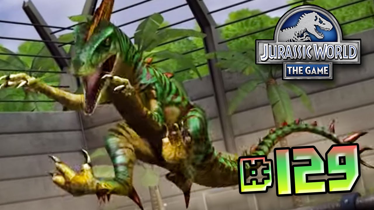 jurassic world the game velociraptor