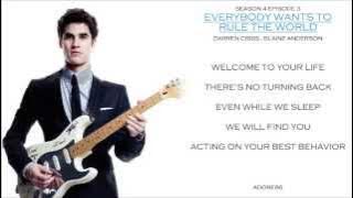 Glee _ Everybody Wants To Rule The World Lyrics