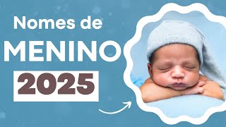100 ideias de nomes para bebê MENINO