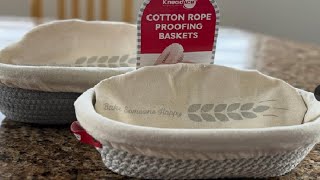 Famous Banneton Bread Proofing Basket Set, Natural Cotton Rope Sourdough Proofing Baskets Review Profile