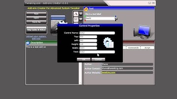 Advanced System Tweaker - How to use the Add-on Creator
