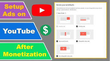 How to Setup Ads on YouTube Channel After Monetization in 2023