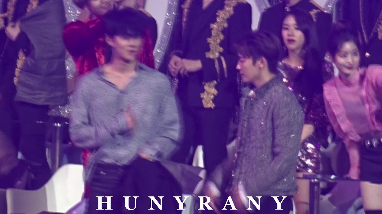 180111 골든디스크 엔딩 세훈 focus (feat. 동해형