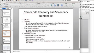 HDFS - Recovery using Namenode and Secondary Namenode