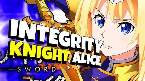 SAO: Fatal Bullet Creating INTEGRITY KNIGHT Alice!