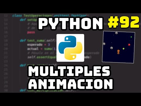 ✅ Como crear una Múltiples Animaciones con Tkinter en Python 🎞️ #92