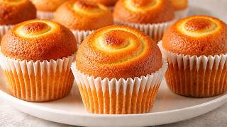 Why are bakers hiding these muffins? Super soft and fluffy lemon muffins! Lazy Baking screenshot 2