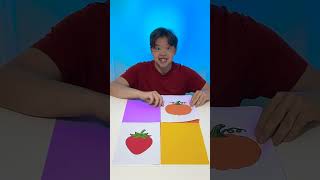 What Color is it? Fun Fruit & Vegetable Matching Game!