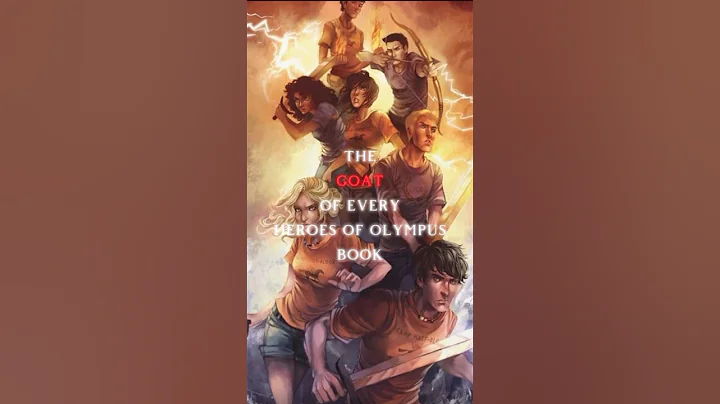 the GOAT of every heroes of olympus book || #goats #heroesofolympus