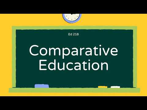 Videó: Mi az összehasonlító oktatás?