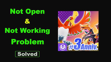 Fix Pokémon UNITE App Not Working and Not Open Problem in Android Phone