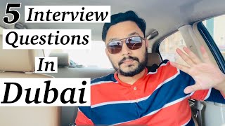 5 Common Interview Question In Dubai | Dubai Jobs screenshot 5