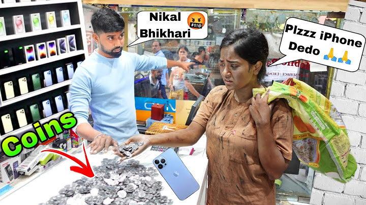 BEGGAR Buying iPhone 15 Pro Max with COINS 😰  *Bhikhari ko Shop se Nikal Diya* 😱 OMG