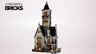 Lego Creator Expert 10273 Haunted House Speed Build with Motors