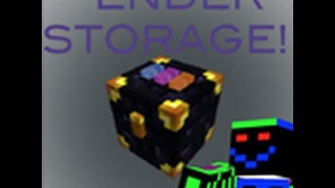 minecraft mod showcase:ender storage!!