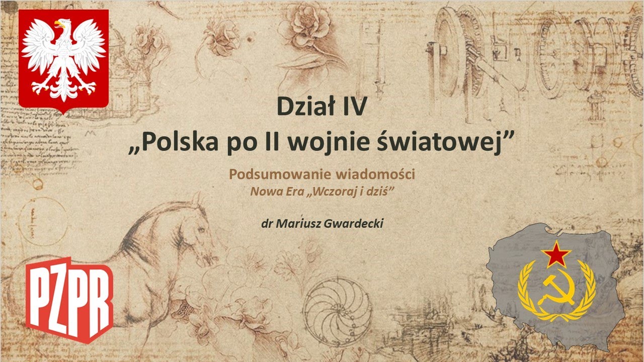 Polska Po 2 Wojnie światowej Sprawdzian Wczoraj I Dziś