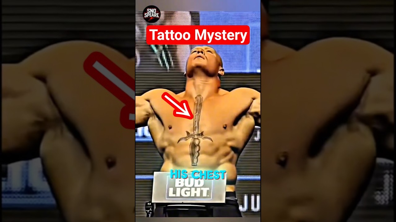Brock Lesnar tattoo mystery revealed 