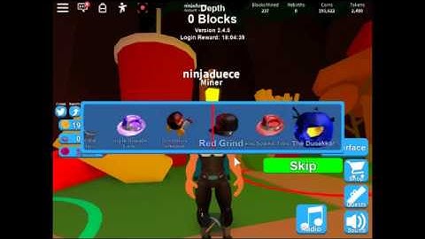 Mining simulator crate opening