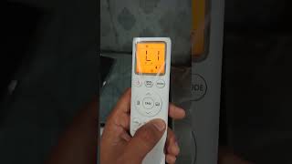 TCL AC Remote Settings #tcl
