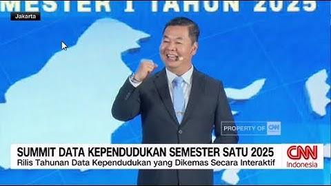 Summit Data Kependudukan Semester Satu 2025