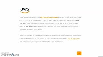 [Breaking News] 2023 AWS Community Builders Applications Open Through January 23, 2023 [CLOSED]