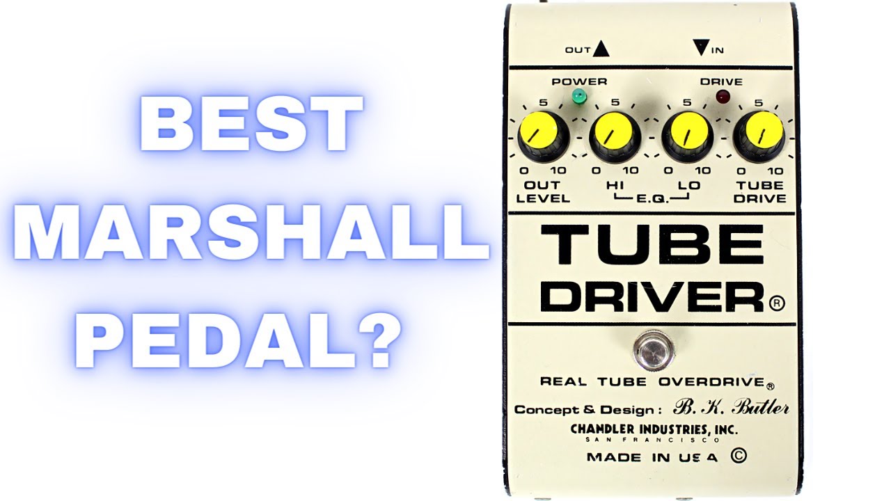 Best Marshall Plexi Pedal Fender Super Reverb + Tube Driver YouTube
