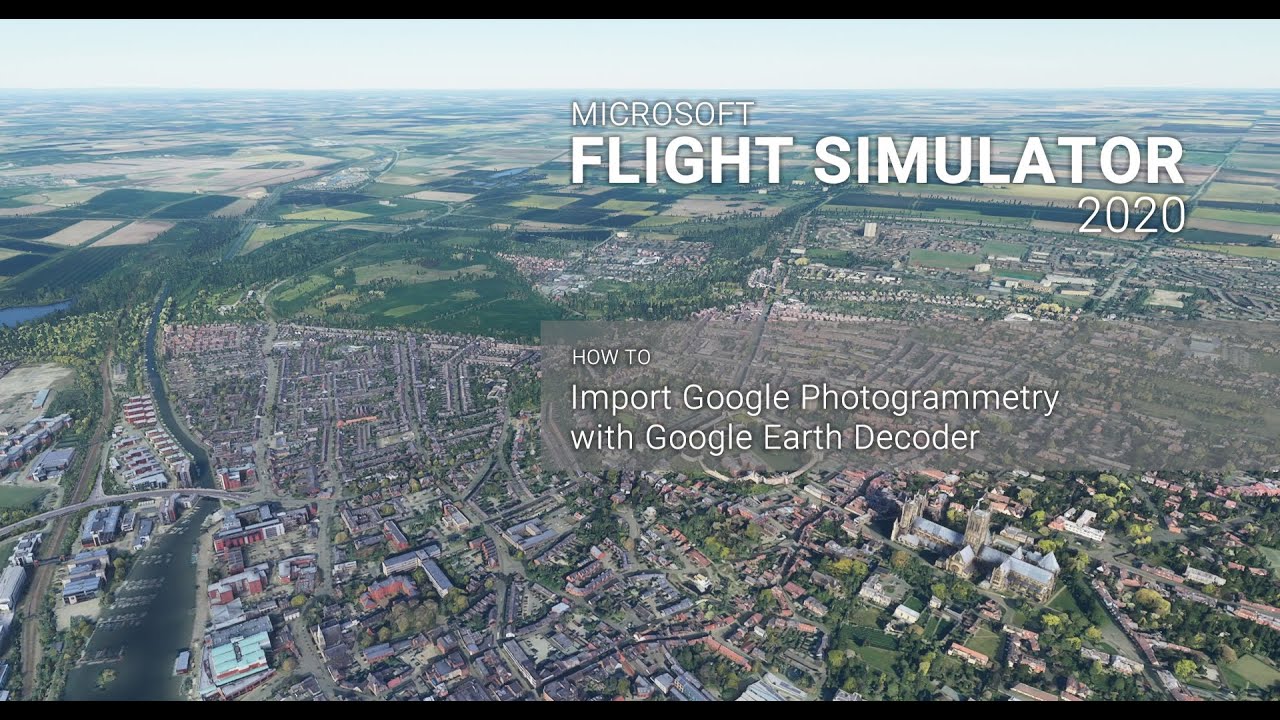 Microsoft Flight Simulator Google Earth/Satellite Data Comparison