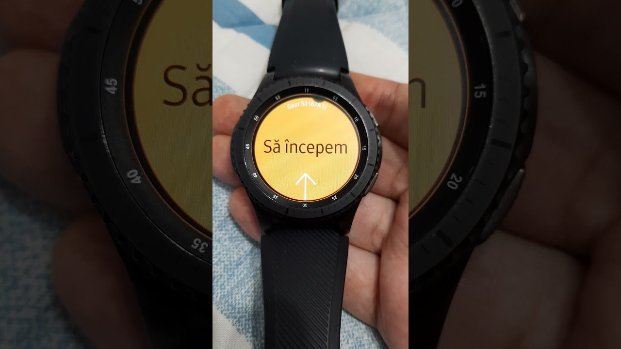 how to start samsung watch without phone (gear s3)