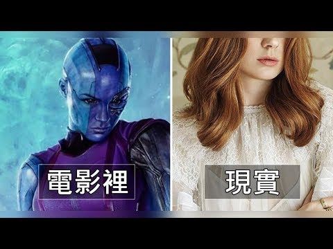 《復仇者聯盟》涅布拉卸下藍色外星妝超正！為戲剃光頭「本尊是紅髮甜美正妹」影迷全戀愛！