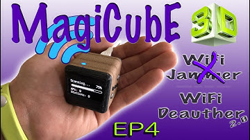 📡 🇮🇹VideoTutorial: MagiCube |EP4| WiFi Deauther / (WiFi Jammer) [4K - UHD] 🇮🇹📡