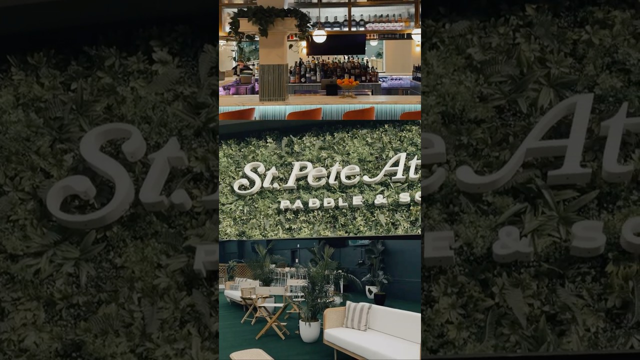 St Pete Athletic Paddle and Social Club. Floridas best Pickleball club just opened up in St Pete