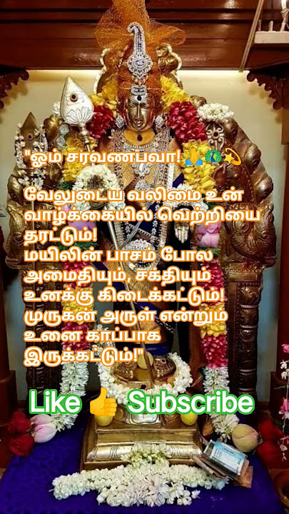 #முருகன்‌ பாடல் #ஓம் முருகா #omm muruga #murugan song#devotional song#god #lord